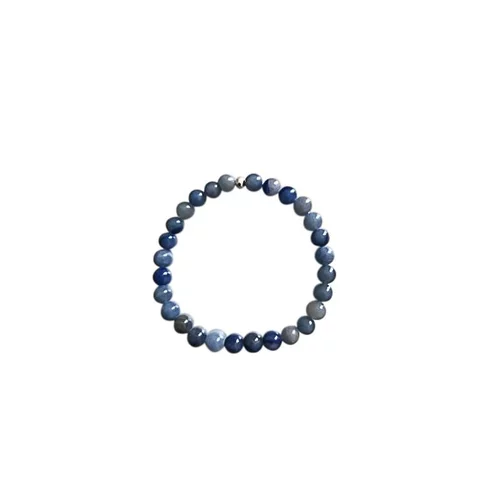 Bracelet aventurine bleue 4mm