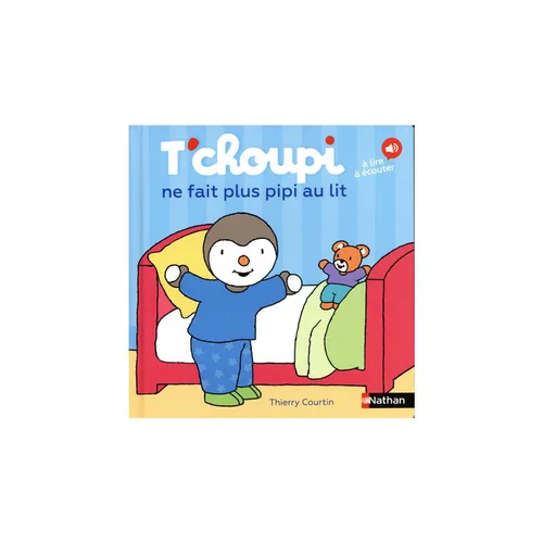 Le livre " T'choupi ne fait plus pipi au " aux Éditions Nathan