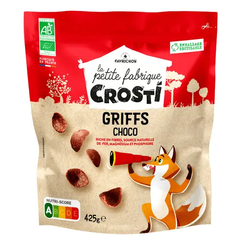 Céréales Crosti Pétales au Chocolat - 425 gr