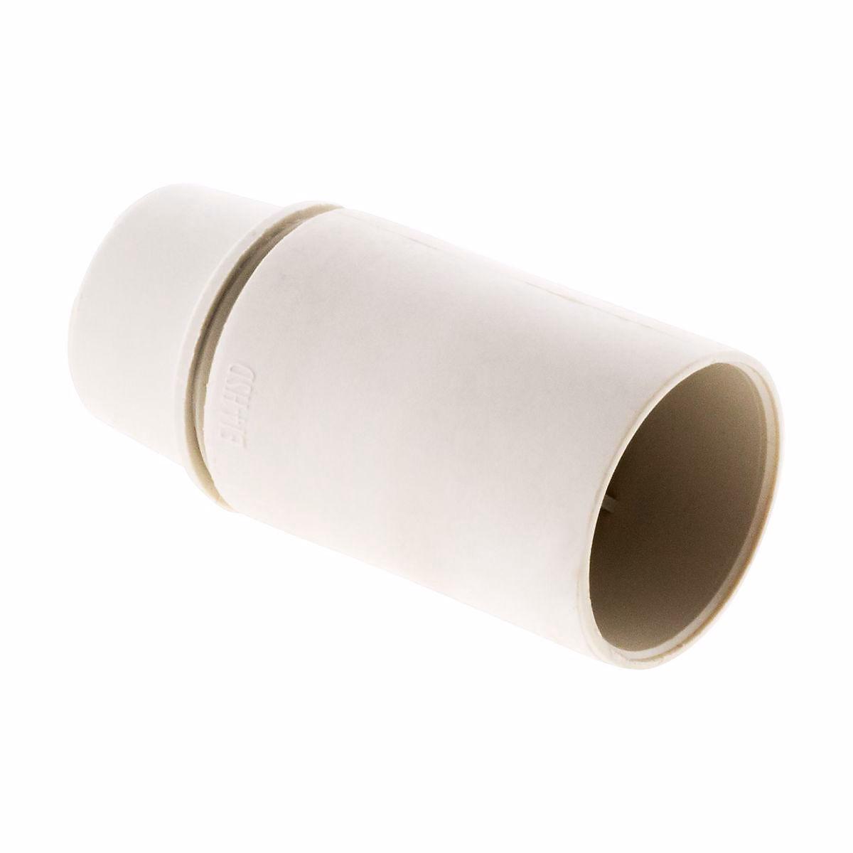 Douille lisse sans bague E14 – Blanc, Zenitech