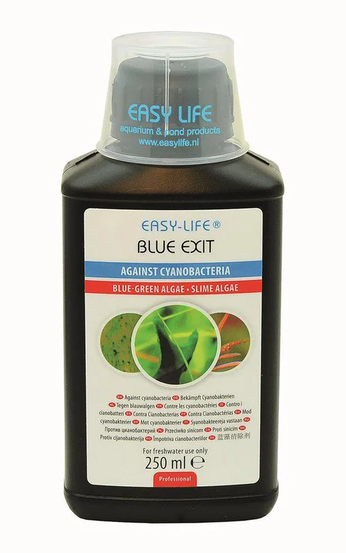 Médicament anti-algues bleues pour aquarium Dewerse BlueExit - 250 ml