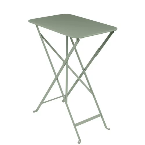 Table pliante Bistro coloris cactus en acier Fermob - 37 x 57 x 74 cm