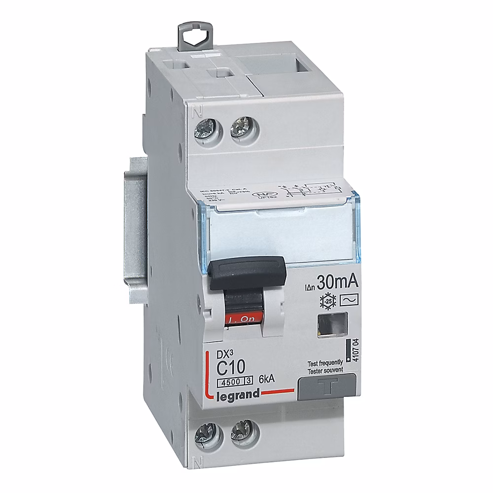 Disjoncteur différentiel type AC 30mA – 10A Legrand