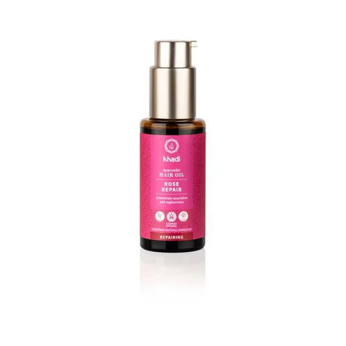 Huile capillaire Ayurvédique Rose Repair Khadi - 50 ml