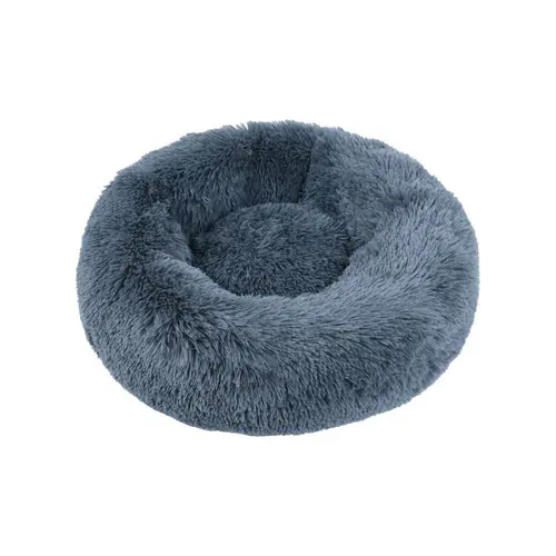 Corbeille ronde moelleuse pour chien et chat coloris gris Wouapy - Ø 50 cm