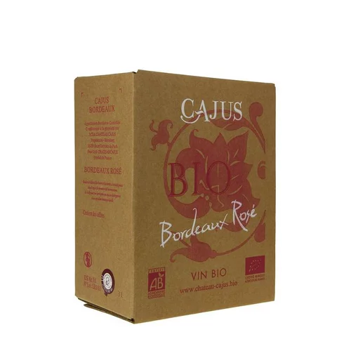 Château Cajus rosé bio - Cubi 3 L