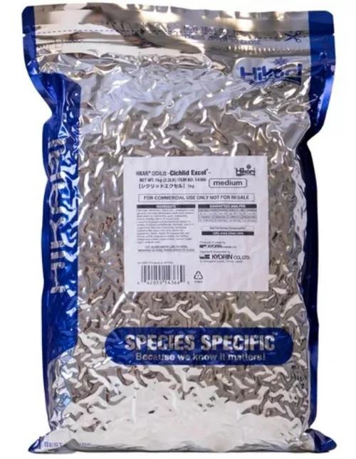 Nourriture pour poissons cichlid medium, 1kg - HIKARI AQUARIUM - Cichlid Excel