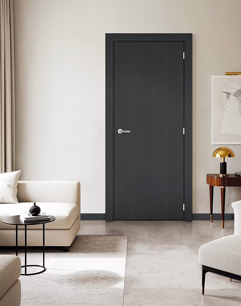 Bloc Porte Effet Chêne Anthracite Grey Oak H204 X L73 Cm Côte Tableau P.gauche Gd Menuiseries – Réf. QZTLHFXLU8516791553