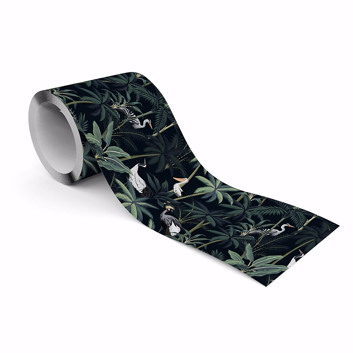 Bande Décorative auto-adhésif OISEAUX Plantes Palmier Pour Chambre 10cm x 300cm – Réf. QPVASSIFJ3257696650