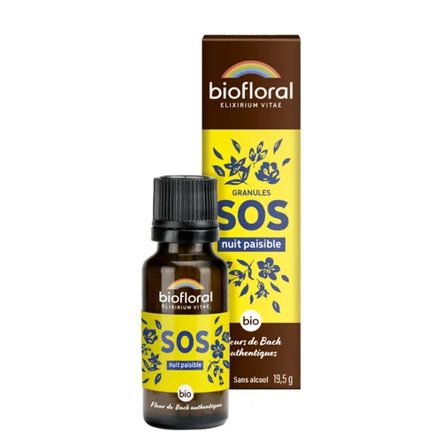Granules bio Biofloral Sos nuit paisible - 19,5 g