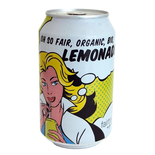 Limonade bio Oxfam fair trade 33 cl