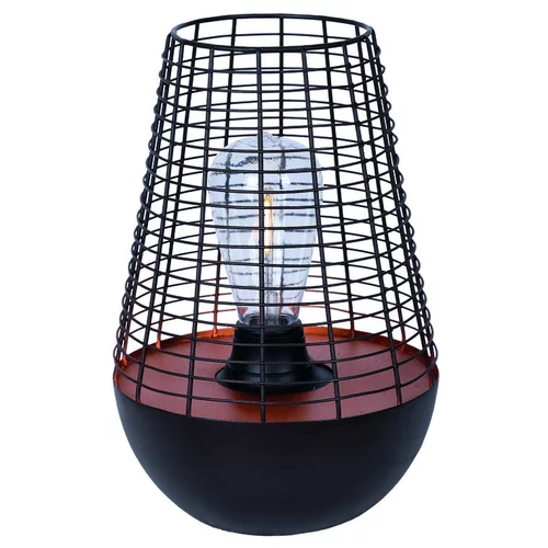Lanterne solaire coloris noir Chelsea - 27 cm