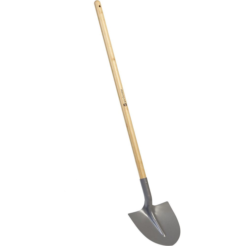 GARDENSTAR Pelle carbone avec manche en bois – Outillage de jardin