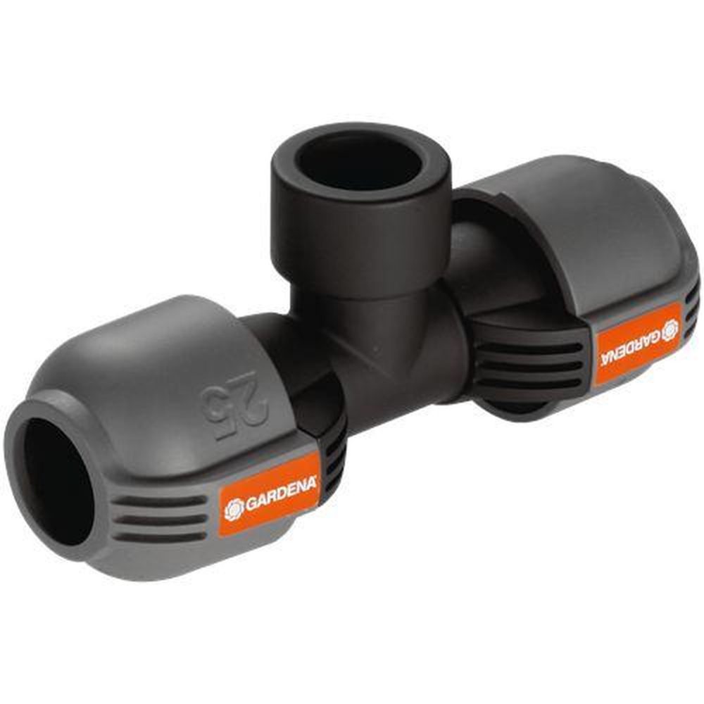 Gardena Dérivation en T d'arrosage enterré 25 mm filetage 3/4 femelle – Produits de jardinage