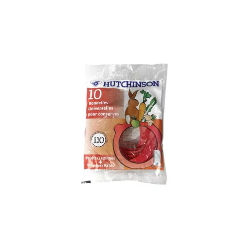 Sachet de 10 rondelles 2 nez universelles orange Ø 90 mm