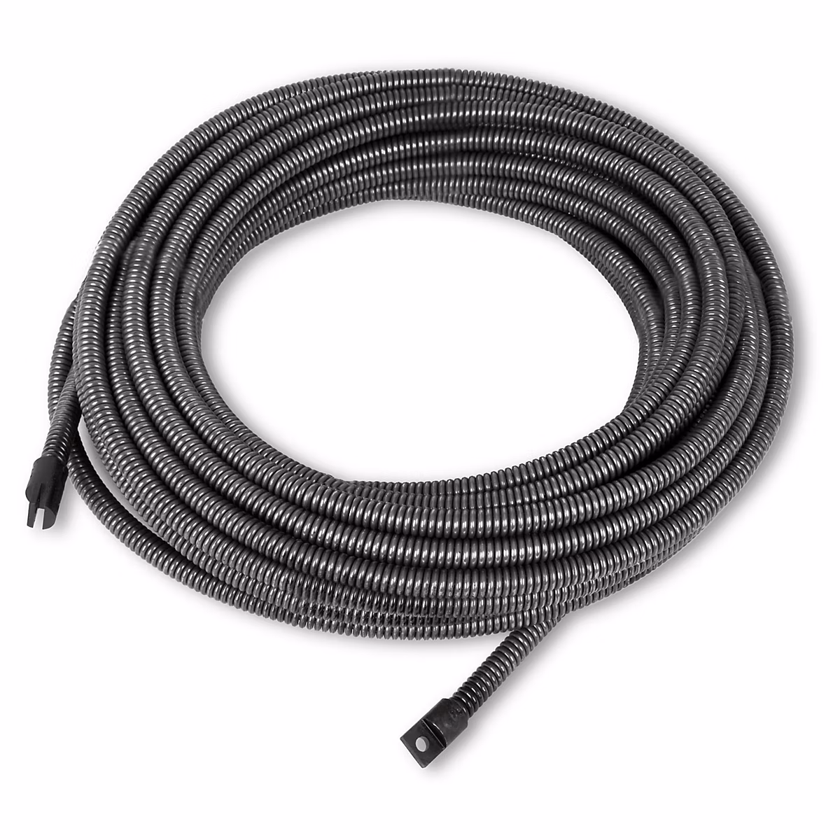 EBERTH Spirale de 20m pour machine de nettoyage de tuyaux – diamètre de la spirale 13mm | accouplement M6 | tuyaux de diamètre 5 | 10cm
