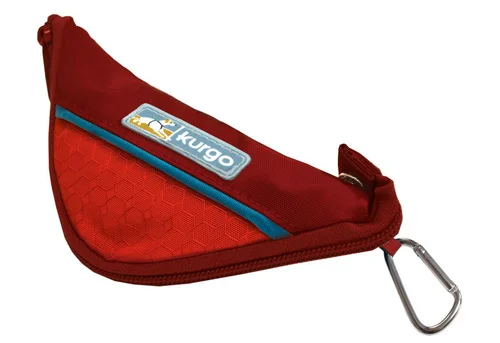 Abreuvoir de voyage pour chien coloris rouge Kurgo Zippy - 1,4 L