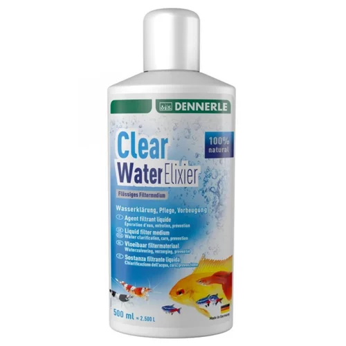 Agent filtrant liquide Clear Water Elixier, 500ml - DENNERLE