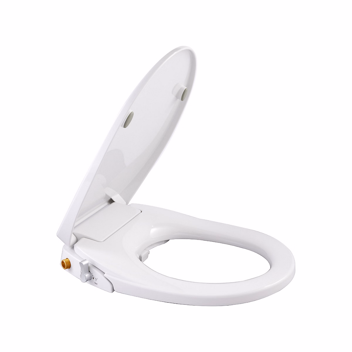 Abattant wc japonais lavant non électrique avec cache buse pour cuvette ovale ronde – Ozus