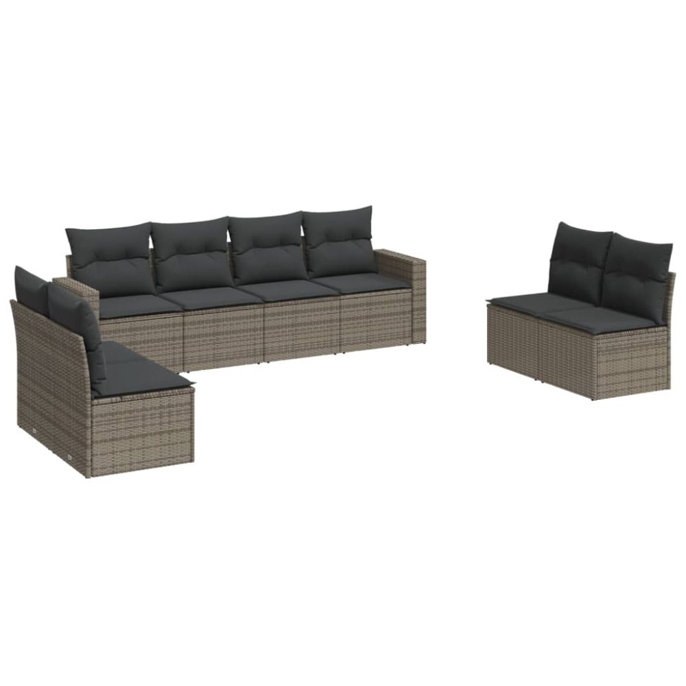 VidaXL 3251197 banc de jardin Rotin, Verre trempé – Mobilier de jardin