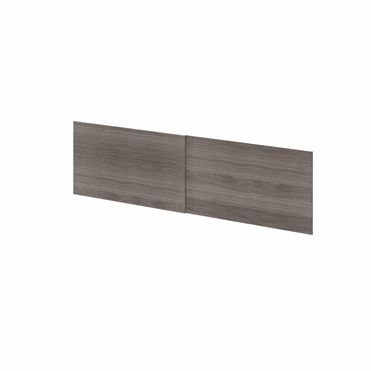 4 panneaux de portes coulissantes effet chêne grisé GoodHome Atomia H. 56 x L. 98 – 7 cm