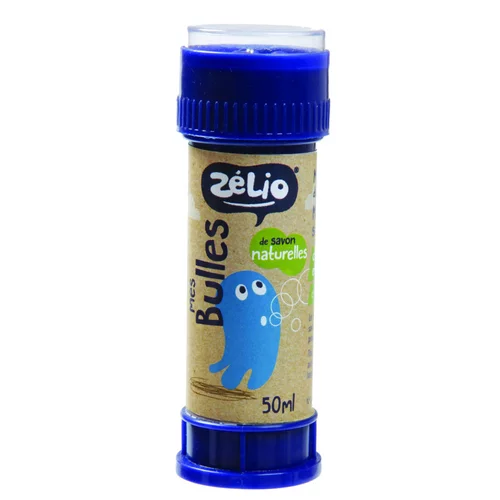 Tube bulles savon naturelles Zélio Ecodis - 50 ml