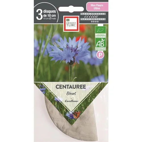 Graines de Centaurée bleuet bio Ernest Turc - graines à semer