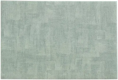 Set de table PVC effet cuir coloris lichen Aran - 45 x 33 cm