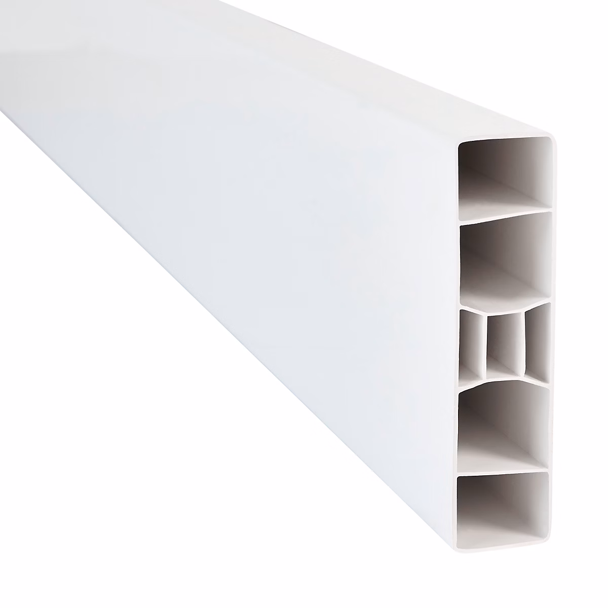 Lame de clôture en PVC blanc L.240 x H.12 cm x ép.30 mm – Réf. PNJSFQUCQ0958002647