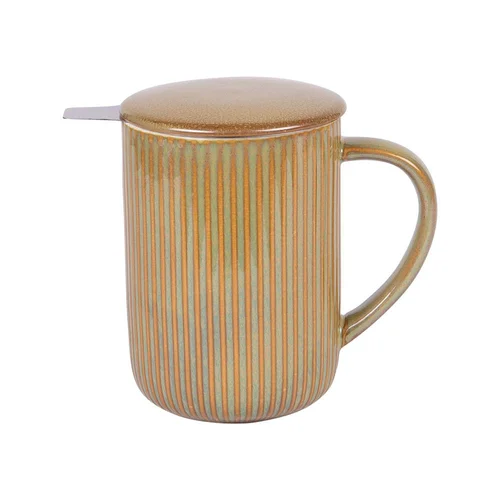 Tisanière en grès vert Tiao - 0,47 L