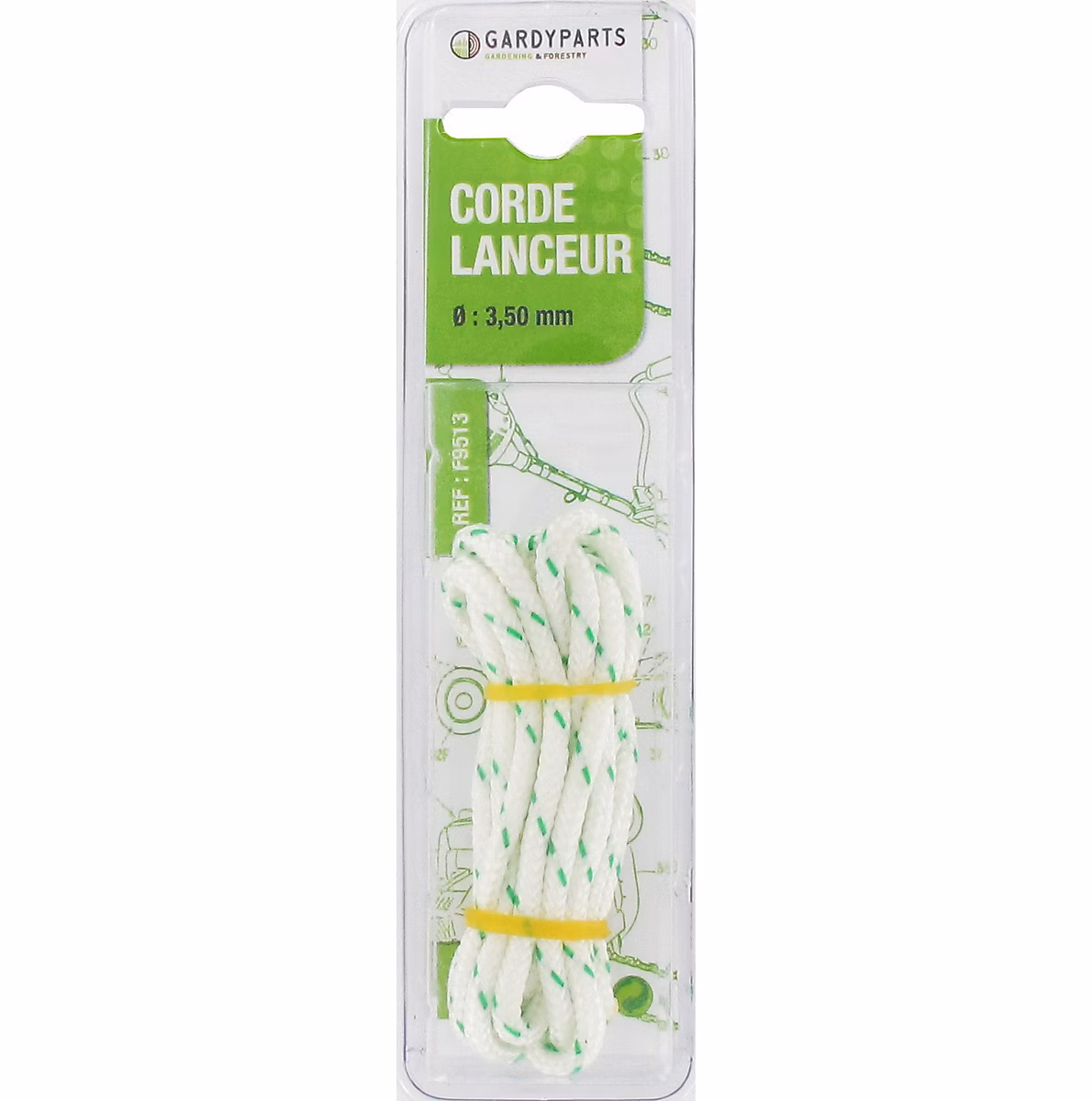 Corde lanceur Ø3 – 5mm F9513 pour tondeuse et motoculteur