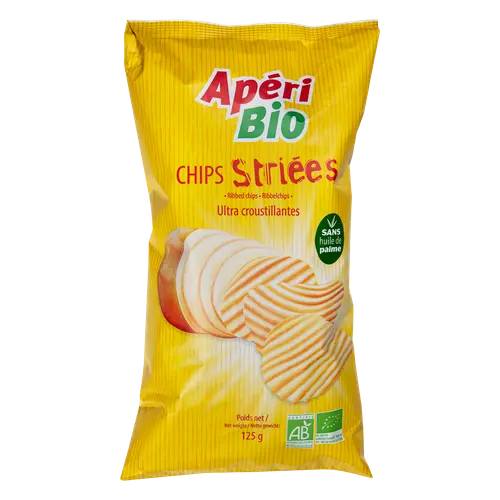 Chips striées bio Apéri Bio - 125 g
