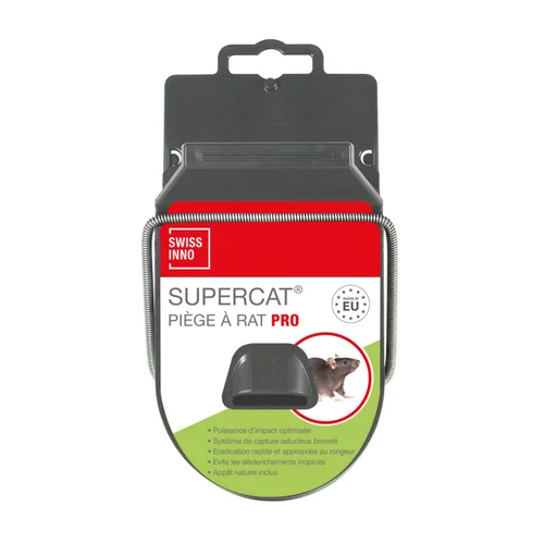 Piège à rat pro pré-appâté Swissinno Supercat