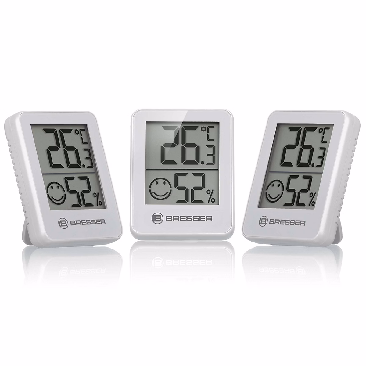 Ensemble de 3 indicateurs BRESSER ClimaTemp Hygro – Réf. LGIOPAJMT9179183836