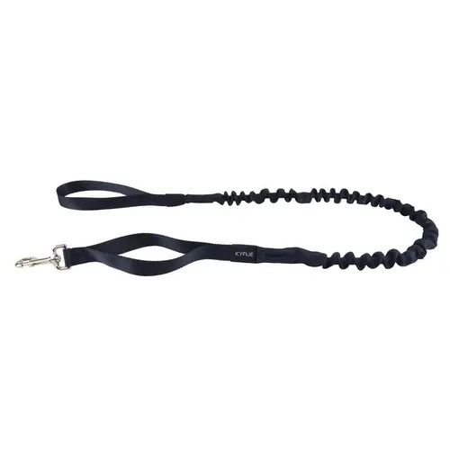 Laisse Élastique Ludus Cross Extension totale 2 m Noir