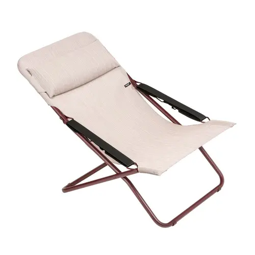 Bain de soleil Transabed Batyline duo Lafuma + eole Sirocco tube pink