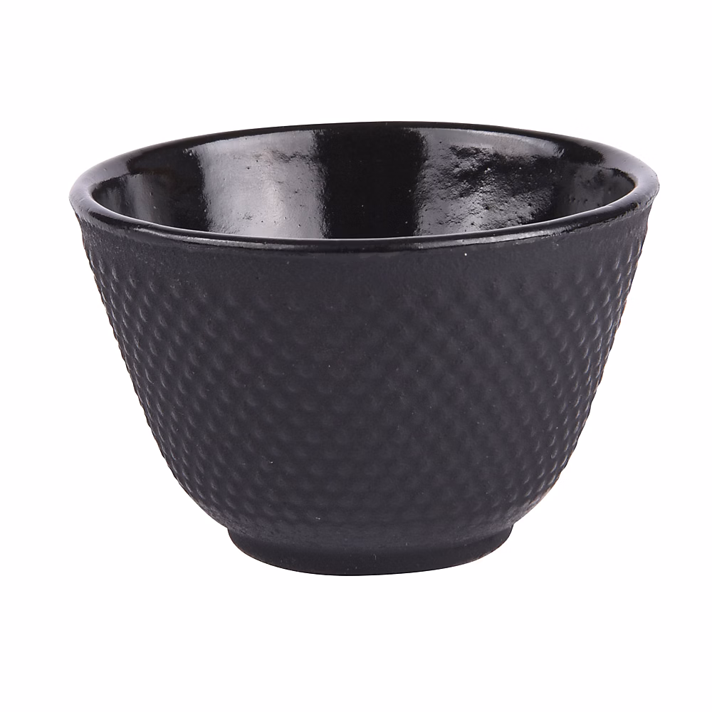 Vaisselle – Bol à thé 12 cl noir (lot de 6)