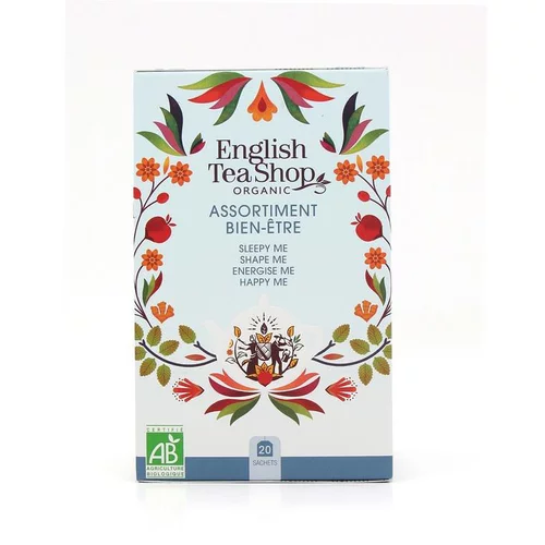 Thés et infusions bio bien-être English Tea Shop - 20 sachets