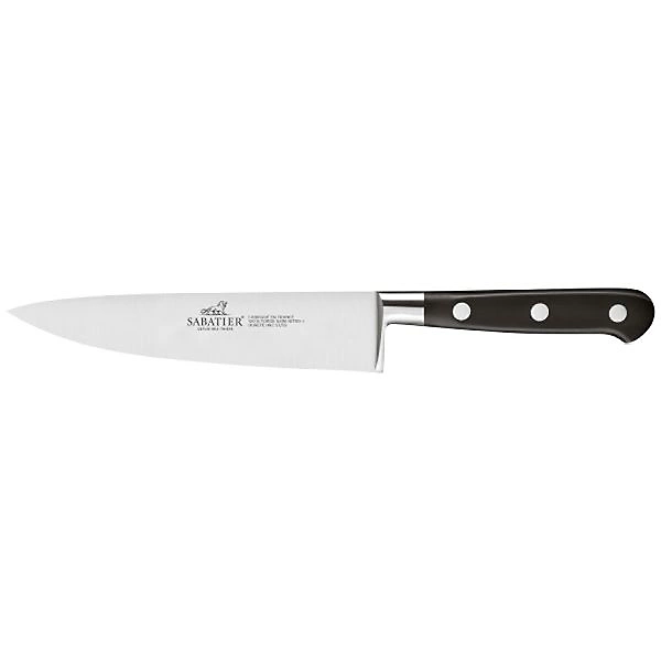 Accessoire de découpe – Couteau de chef lame inox 15cm Lion Sabatier 800380 idéal
