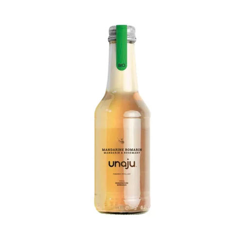 Boisson bio mandarine romarin Unaju - 250 ml