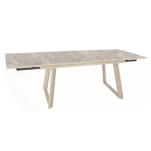 Table Malo avec 2 rallonges en aluminium - 180 x 230 x 280 x 100 cm