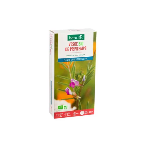 Graines de Vesce de printemps bio botanic® - graines à semer (100 m²)