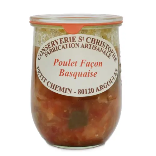 Poulet façon basquaise Conserverie St Christophe - 900 g