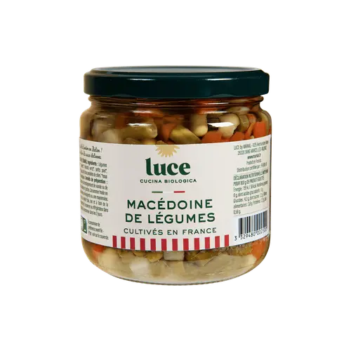 Macédoine de légumes bio Luce - 400 g