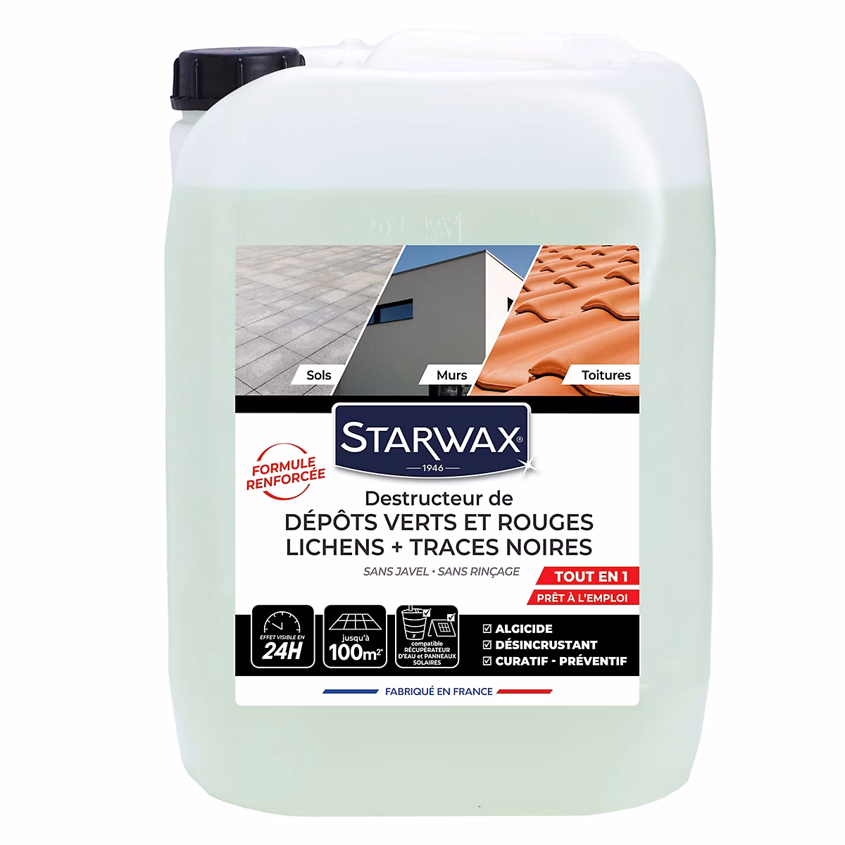 Destructeur dépôts verts 10L Starwax – Réf. SSXVBNKJL8372934998