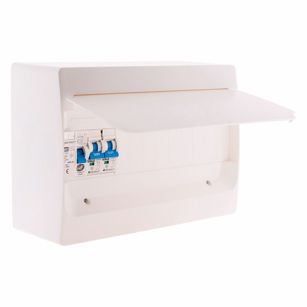 Coffret électrique pré-équipé 1 rangée 13 modules Zenitech – Réf. YEPTMCKJR8170263270