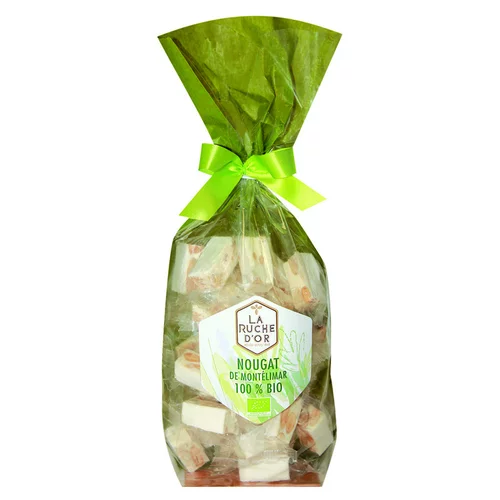Sac nougat bio de Montélimar sachet 200g