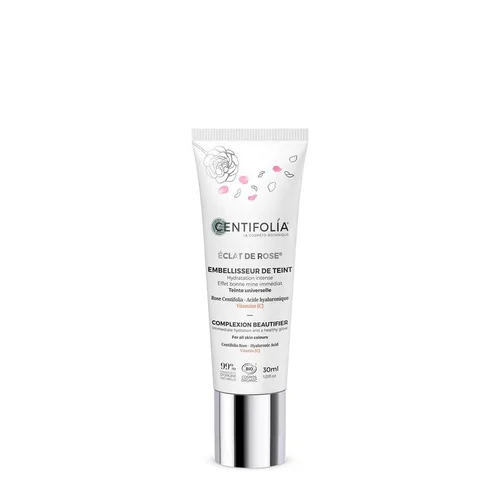 Embellisseur de teint bio Centifolia gamme éclat de rose - 30 ml
