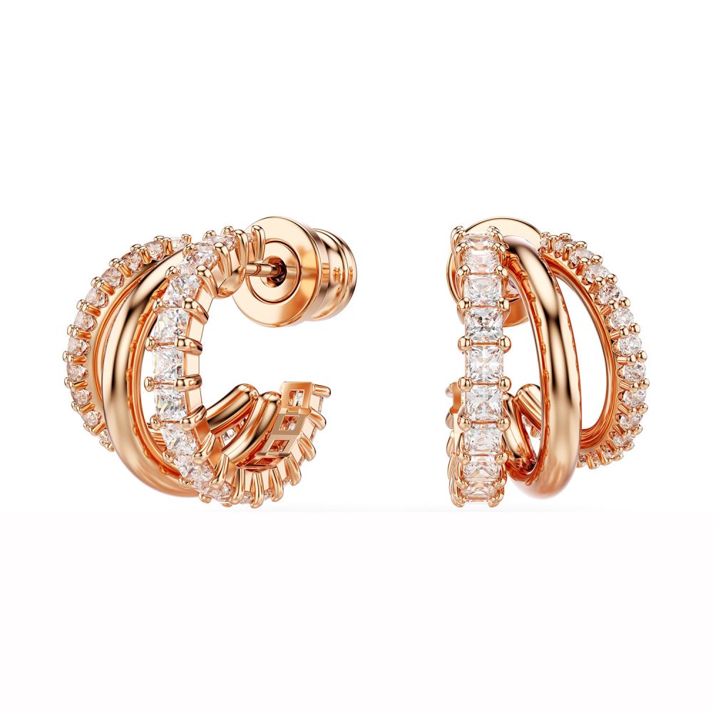 Boucles d'oreilles Swarovski Hyperbola petit modèle – 9 mm