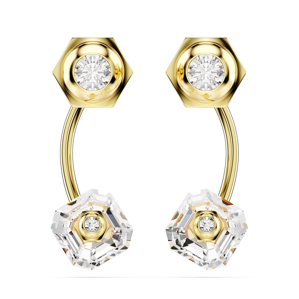 Boucles d'oreilles Swarovski Numina réversible – 33 mm métal